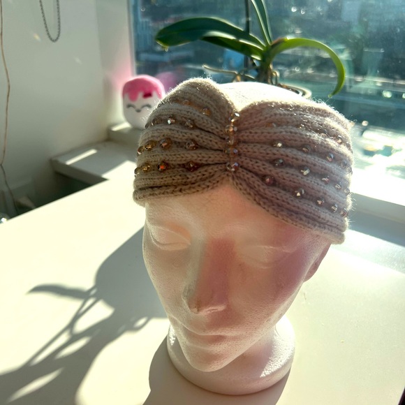 Aldo light beige Sweater Headband - Picture 2 of 4